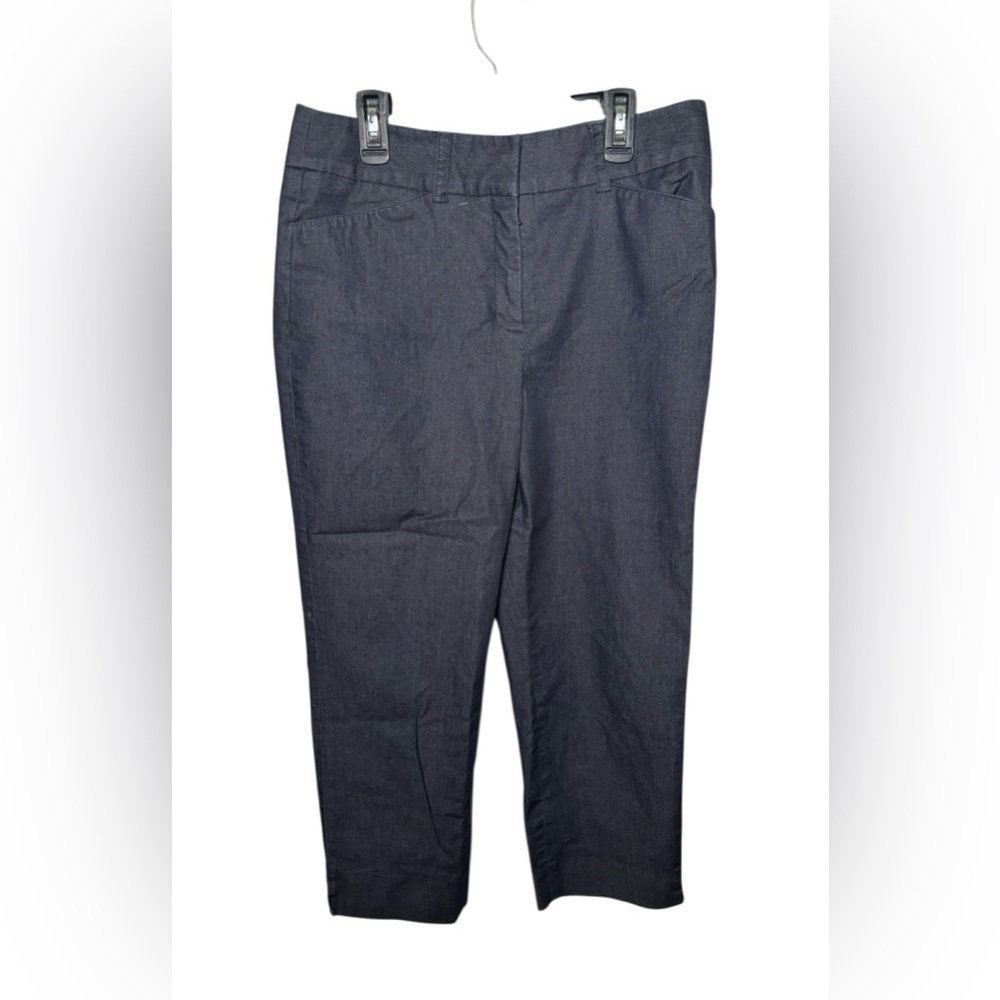 Anne Klein Navy Blue Trouser Pants Size 8